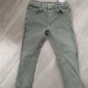 Zara Kids Olive Denim Jeans